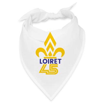 Fleur de Lys Loiret 45 - Bandana - Weiß - Vorne
