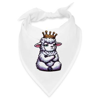 Schaf Schafe Schäfer Schafhalter Schafbock - Bandana - Weiß - Vorne