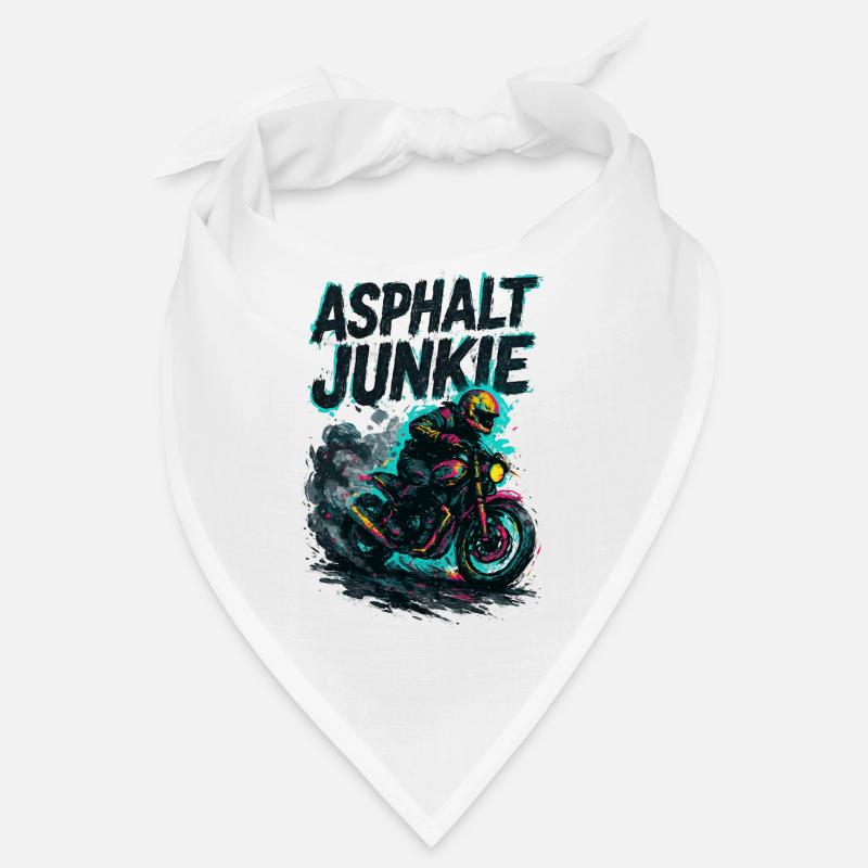 Asphalt Junkie - Motorcycle Bandana