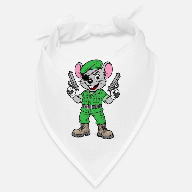 Bewaffneter Maus-Ranger Bandana
