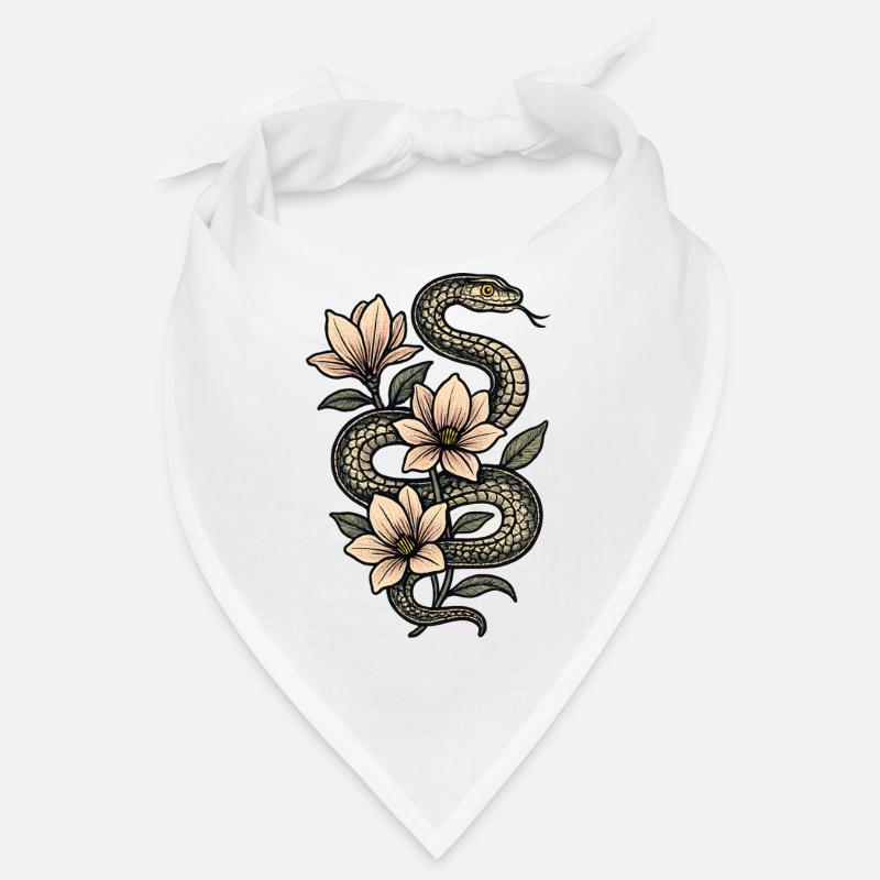Magnolia des fleurs de serpent Bandana