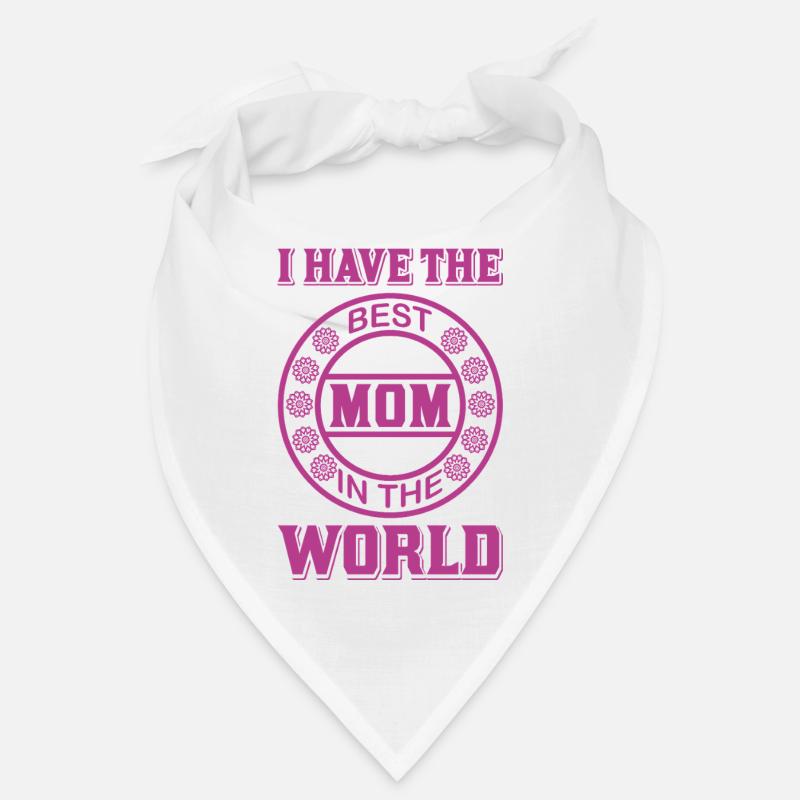 Ich habe die beste Mutter der Welt – Muttertag Bandana