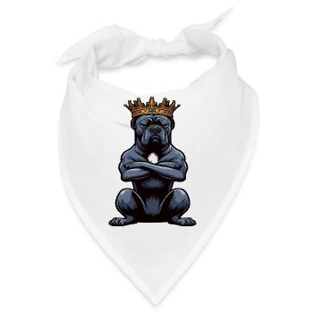 Cane Corso Cane Corsos Corso halter Corso Besitzer - Bandana - Weiß - Vorne