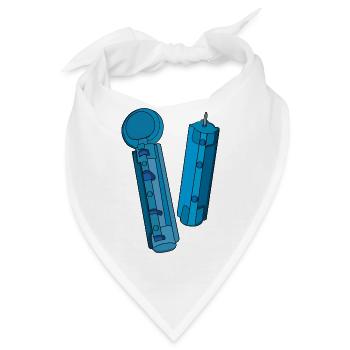 Lanzette für den Glukosetest - Bandana - Weiß - Vorne