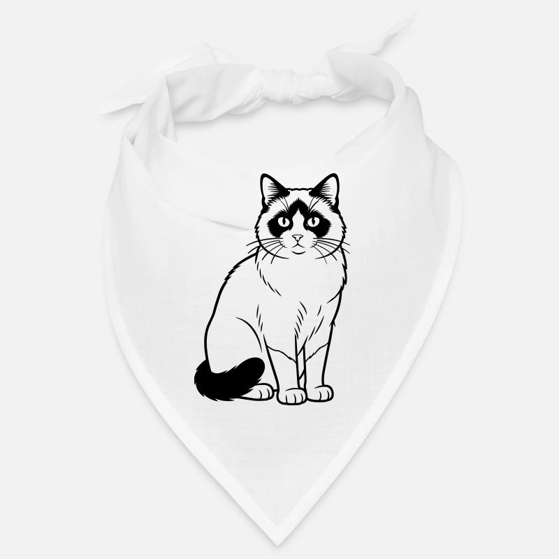 Snowshoe Cat Bandana
