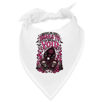 E-Mails an die Leere Tarot Neon Pink - Bandana - Weiß - Vorne