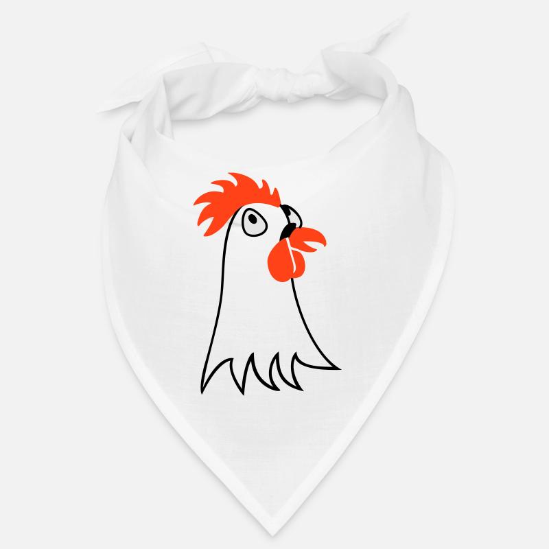 poule / hen (de la tête, 3c) Bandana