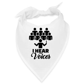 Chor - Bandana - Weiß - Vorne