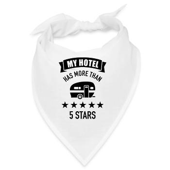 Wohnwagen - Bandana - Weiß - Vorne