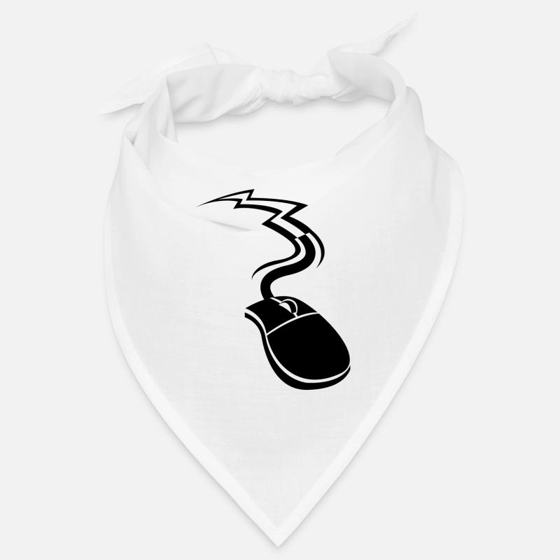 Computer Maus Design Bandana
