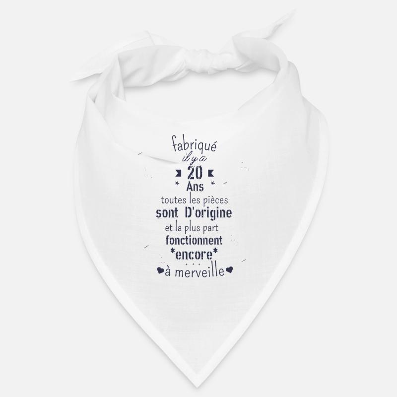 Fabriqué il y a 20 ans Bandana