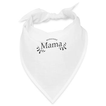 Werdende Mama - Bandana - Weiß - Vorne