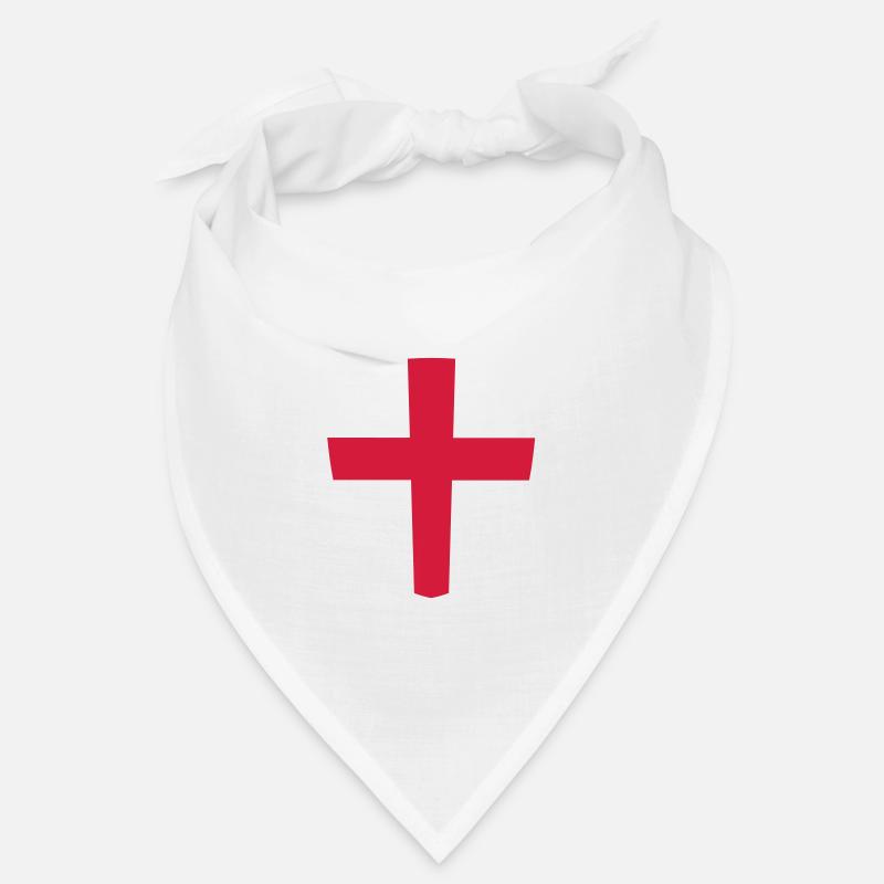 Bouclier de l'Angleterre - Bandana - blanc
