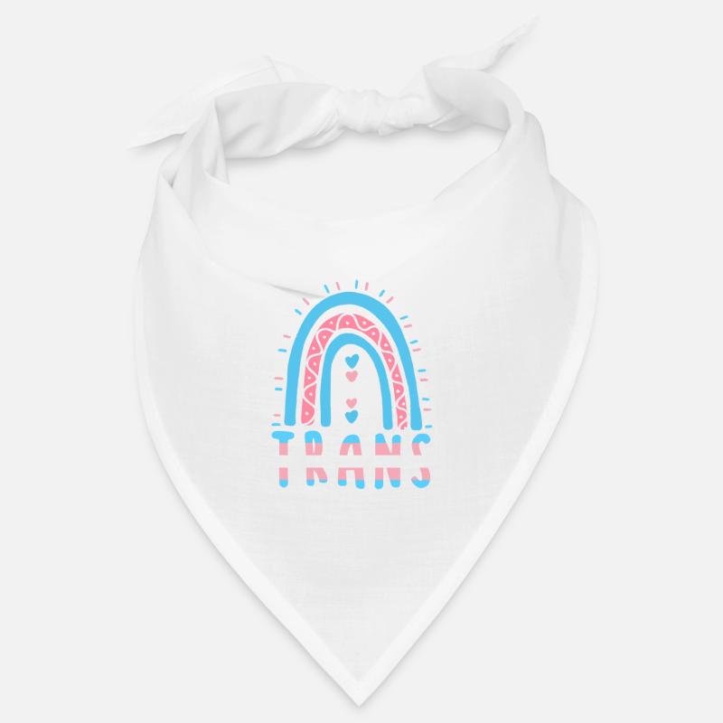 Transgender Saying Trans Boho Rainbow Bandana