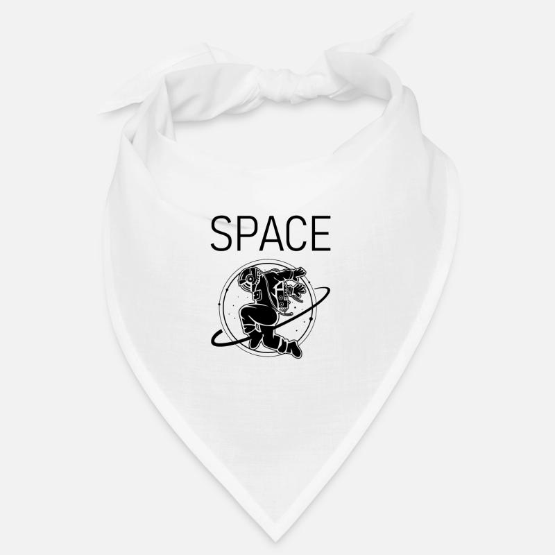 Astronaute de l’espace Weltraum Aliens Bandana