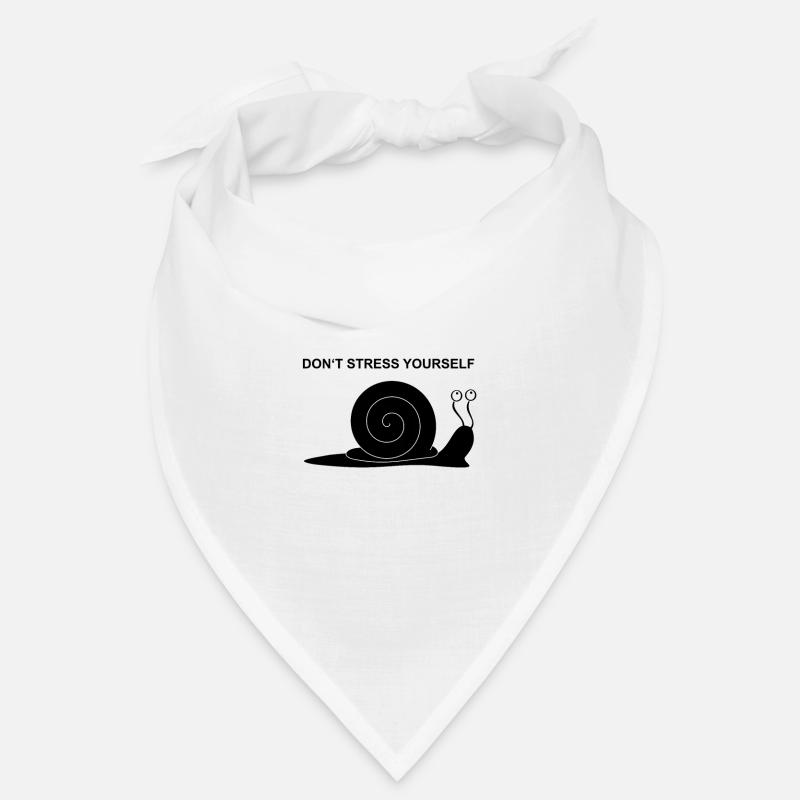 Ne vous stressez pas Escargot Bandana