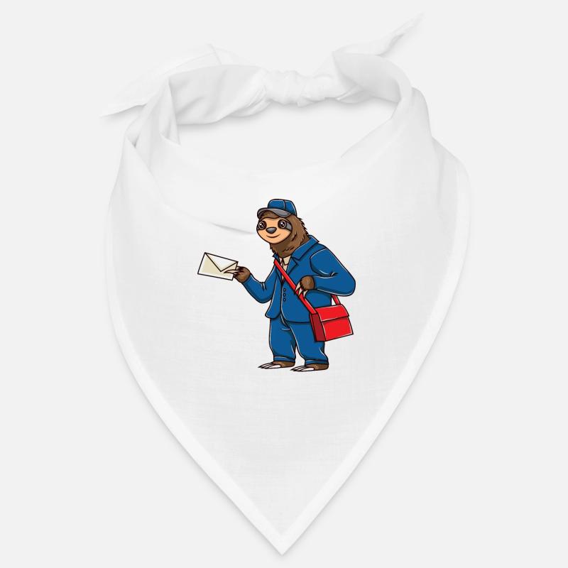 Sloth Postman Postman Sloth - Bandana - blanc