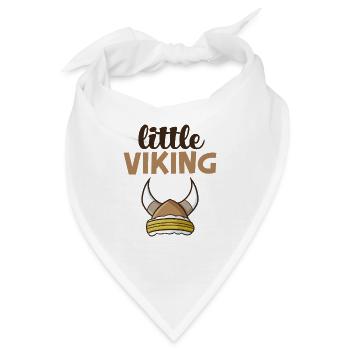 Kleiner Wikinger - Bandana - Weiß - Vorne
