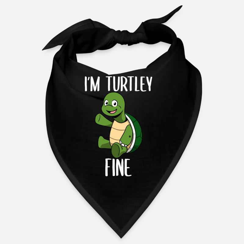 I'm Turtley Fine turtle lovers Bandana