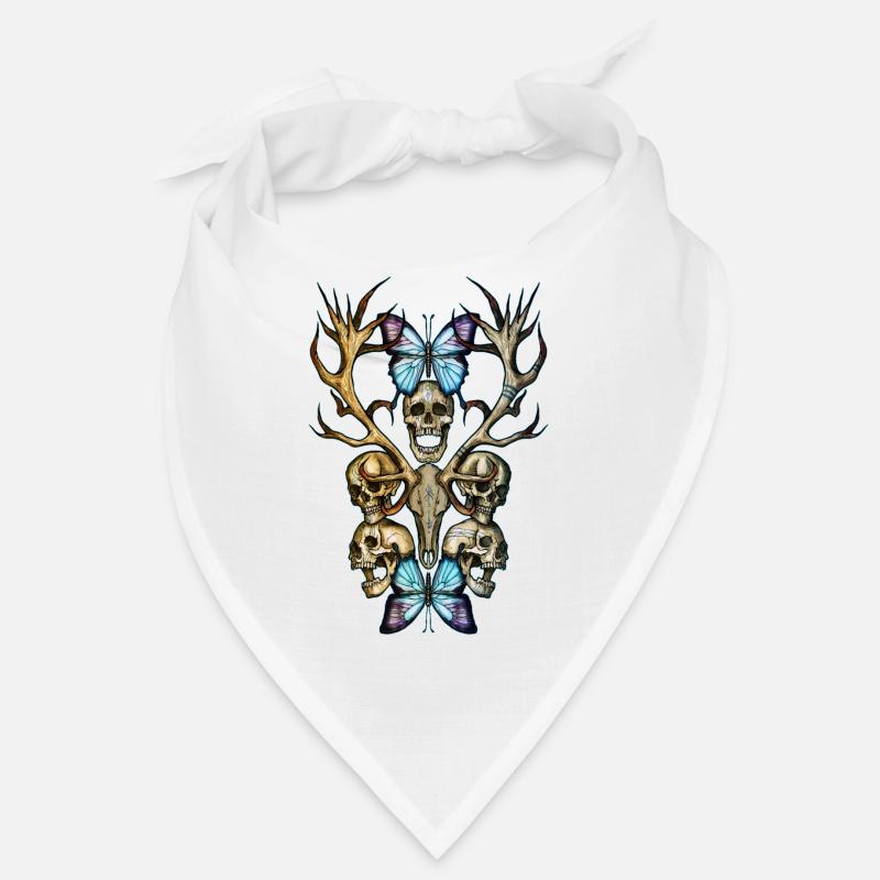 Skull Antlers 4 Bandana