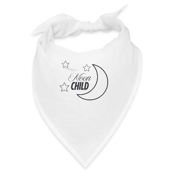 Moon Child – Deine Verbindung zum Mond - Bandana - Weiß - Vorne