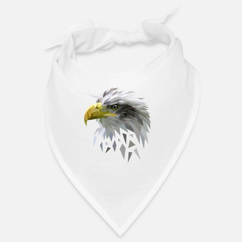 Seeadler Adler Low poly Polygone geometrisch Bandana