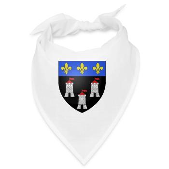 Wappen Touren - Bandana - Weiß - Vorne