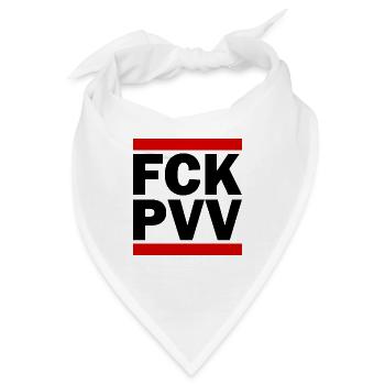 Fck pvv - Bandana - Weiß - Vorne