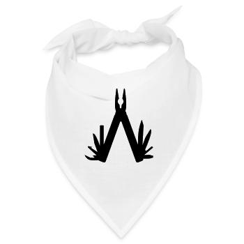 multitool - Bandana - Weiß - Vorne