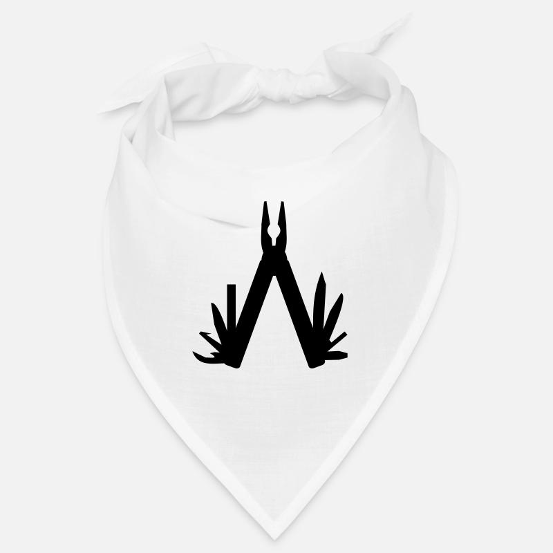 multitool - Bandana - Weiß