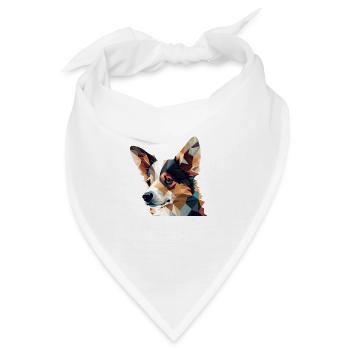 PUPPY - Bandana - Weiß - Vorne