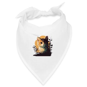 KITTEN - Bandana - Weiß - Vorne