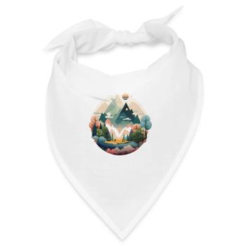 SURREAL - Bandana - Weiß - Vorne