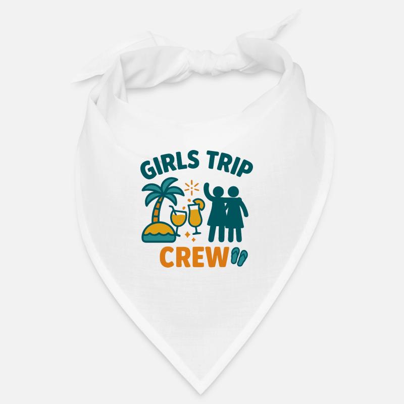 Mädchen Trip Crew Passendes Hemd Bandana