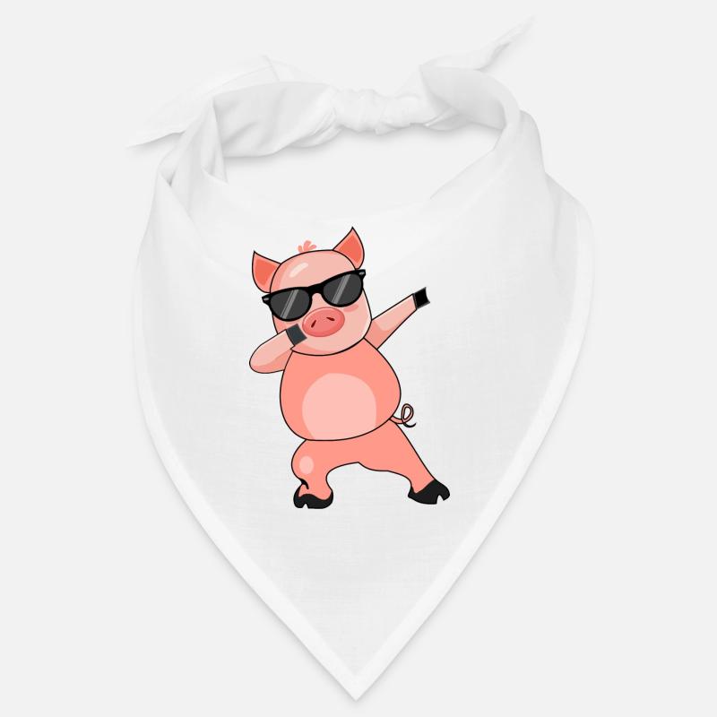 Pig Dabbing Vector Cool Bandana