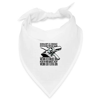 Autopflege Polieren - Bandana - Weiß - Vorne