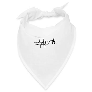 Battle Ropes Lifeline Puls Design - Bandana - Weiß - Vorne