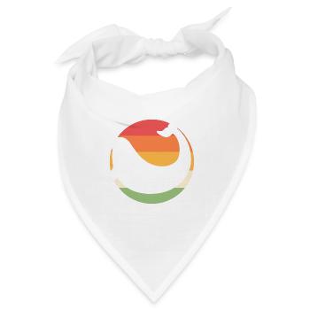Narwhal Vintage Ozeanographie Geschenk - Bandana - Weiß - Vorne