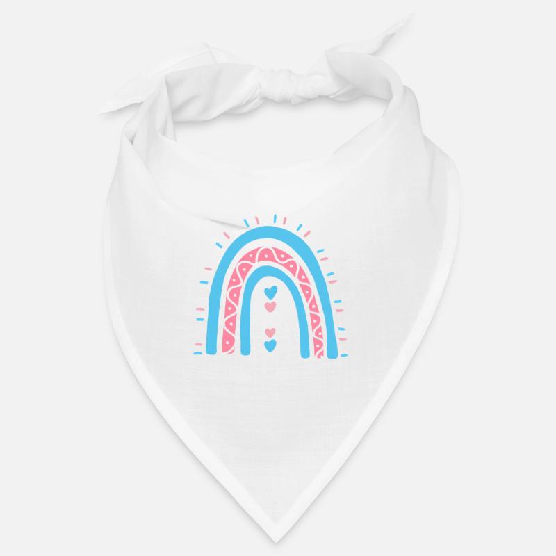 Transgenre Boho Rainbow Trans Pride Bandana