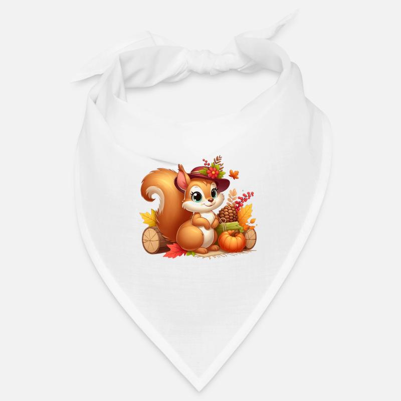 squirell autumn 7 Bandana