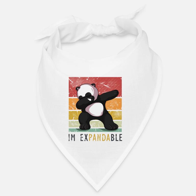 Im Expandable Panda Bär Dabbing Dub Tanzen Bandana