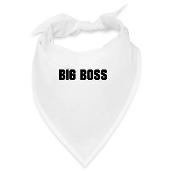 BIG BOSS - Bandana - Weiß - Vorne