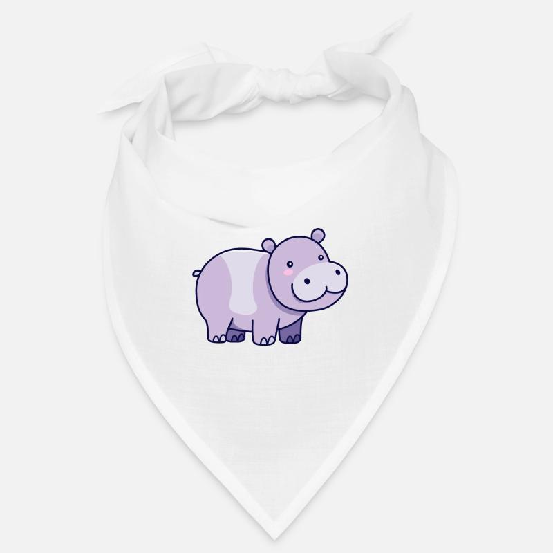 Hippopotame Bandana