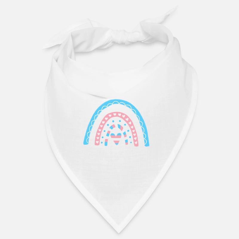 Transgender Pride Boho-Regenbogen Bandana