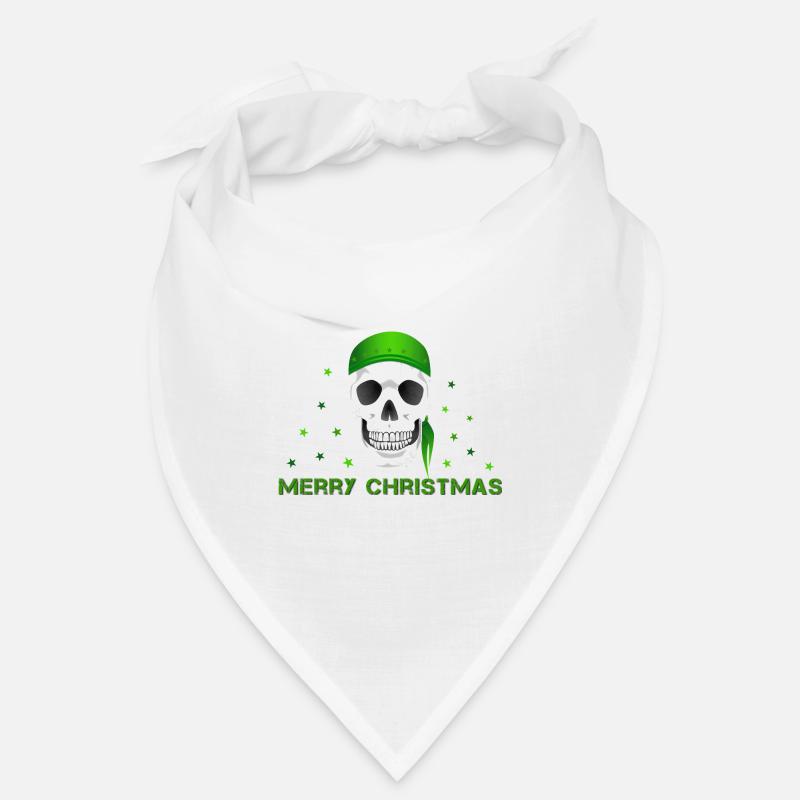 Merry Christmas - Bandana - Weiß