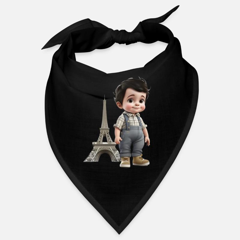 EIFFEL TOWER - LITTLE BOY Bandana