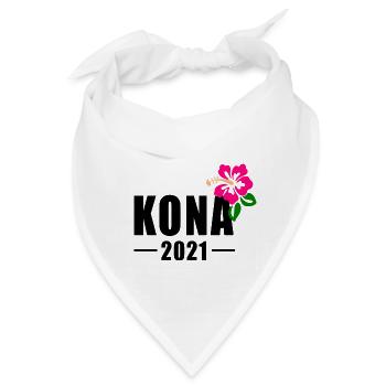 TRIATHLON KONA 2021 - Bandana - Weiß - Vorne
