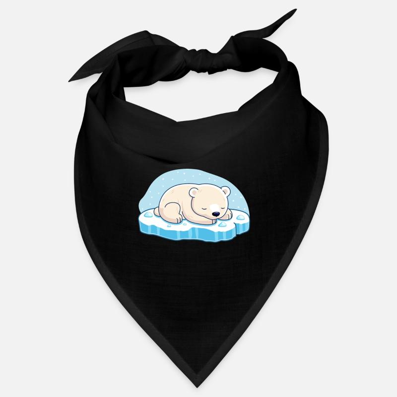 Schlafender Eisbär Bandana
