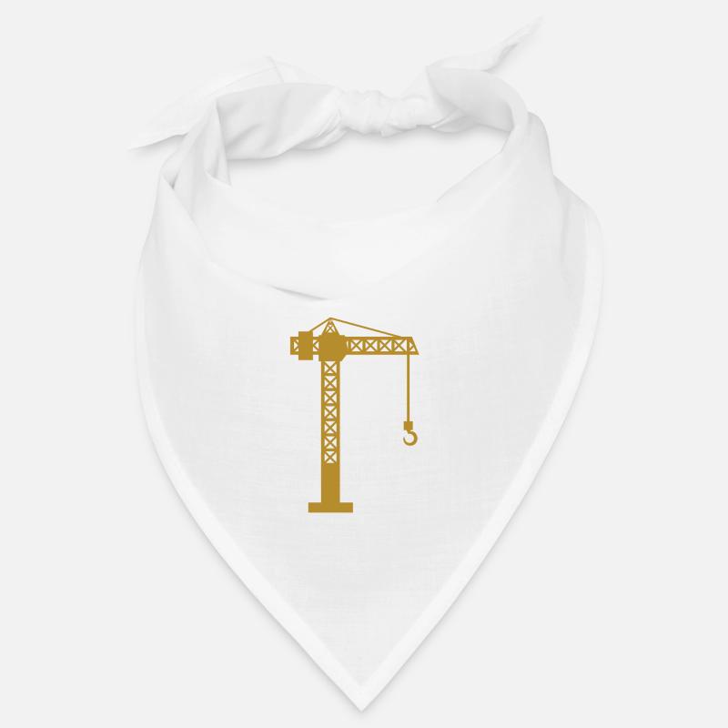 Crane construction site Bandana