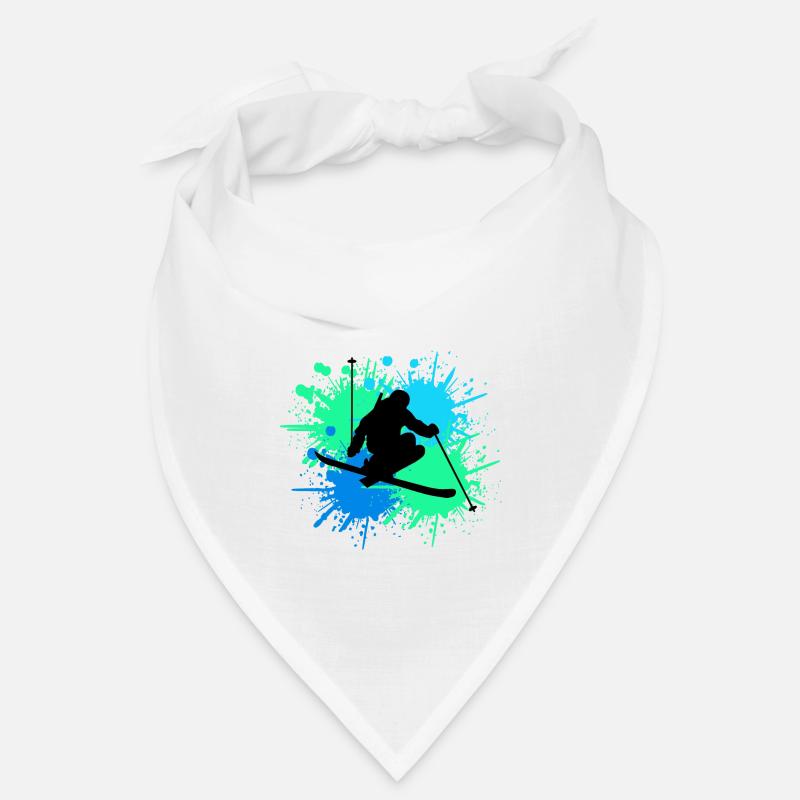 Skiing Splash Bandana